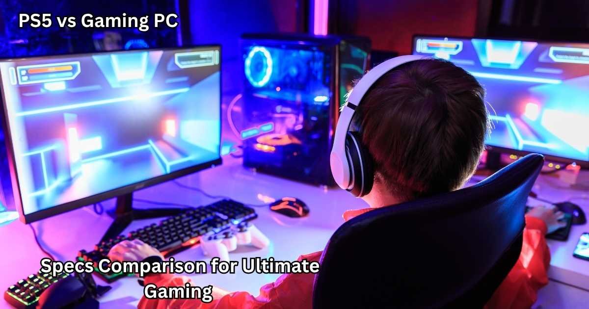 PS5 vs Gaming PC: Specs Comparison for Ultimate Gaming